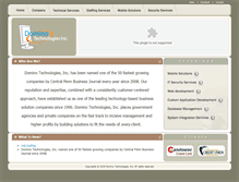Tablet Screenshot of dominotech.net